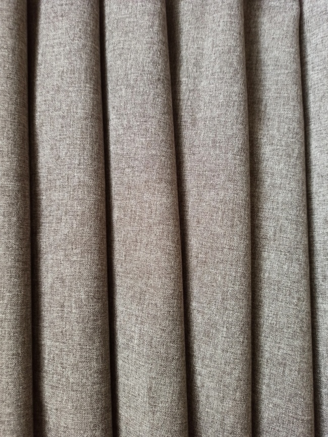 Комплект штор 200х270 2 шт. Коллекция "Меланж". Цвет серо-бежевый (серо-бежевый меланж) фото 9