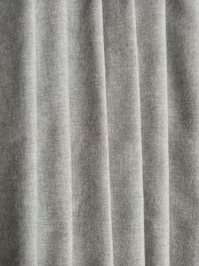 Комплект штор 200х270 2 шт. Коллекция "Меланж". Цвет светло-серый (светло-серый меланж) фото 3